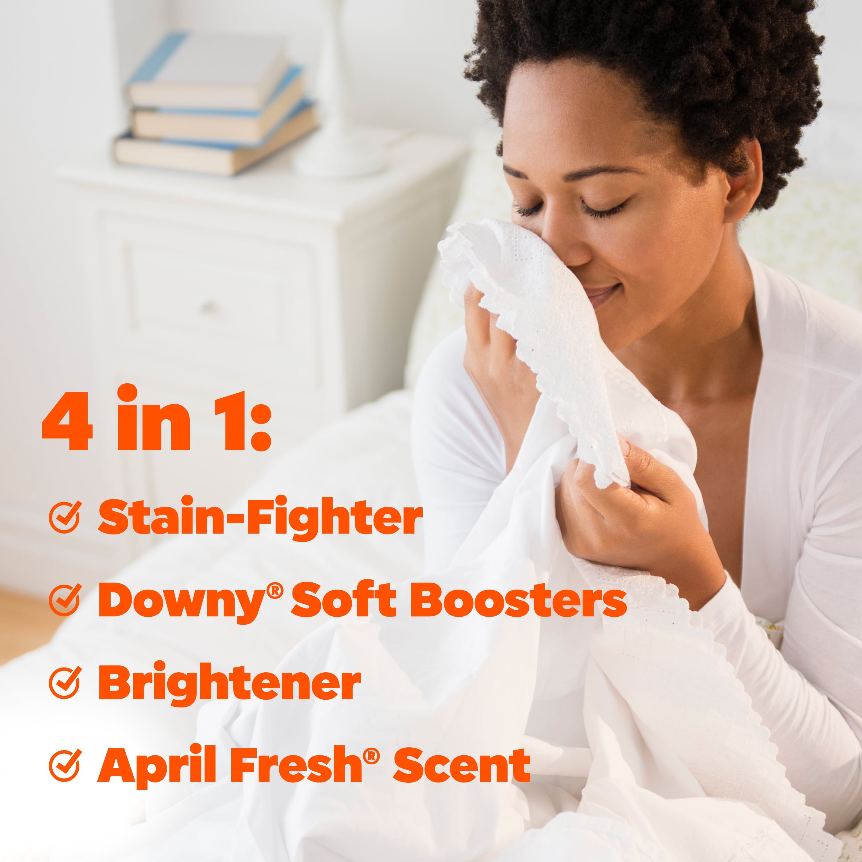 Tide Power PODS with Downy Soft Boosters Laundry Detergent Pacs - April Fresh Scent, 32 Count