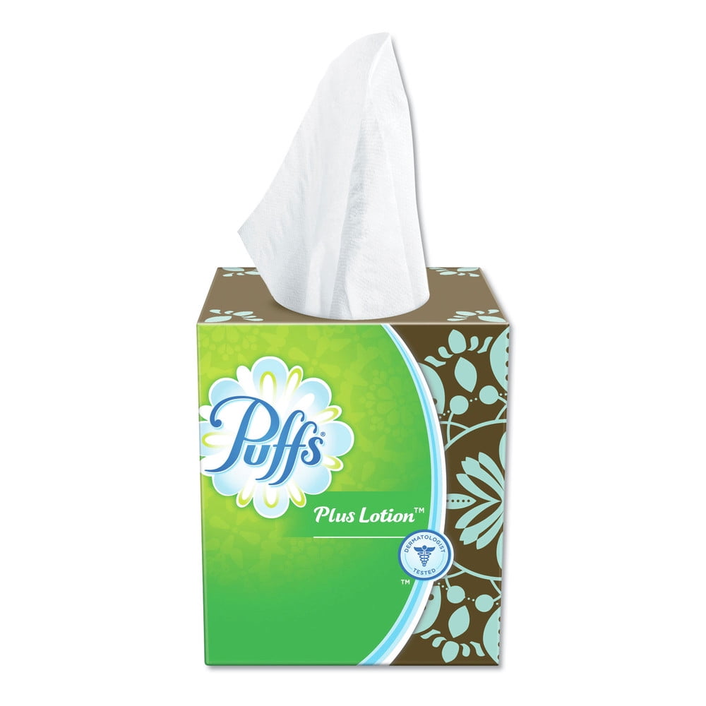 Puffs - PGC34899CT, Plus Lotion Facial Tissues, 24 / Carton, White