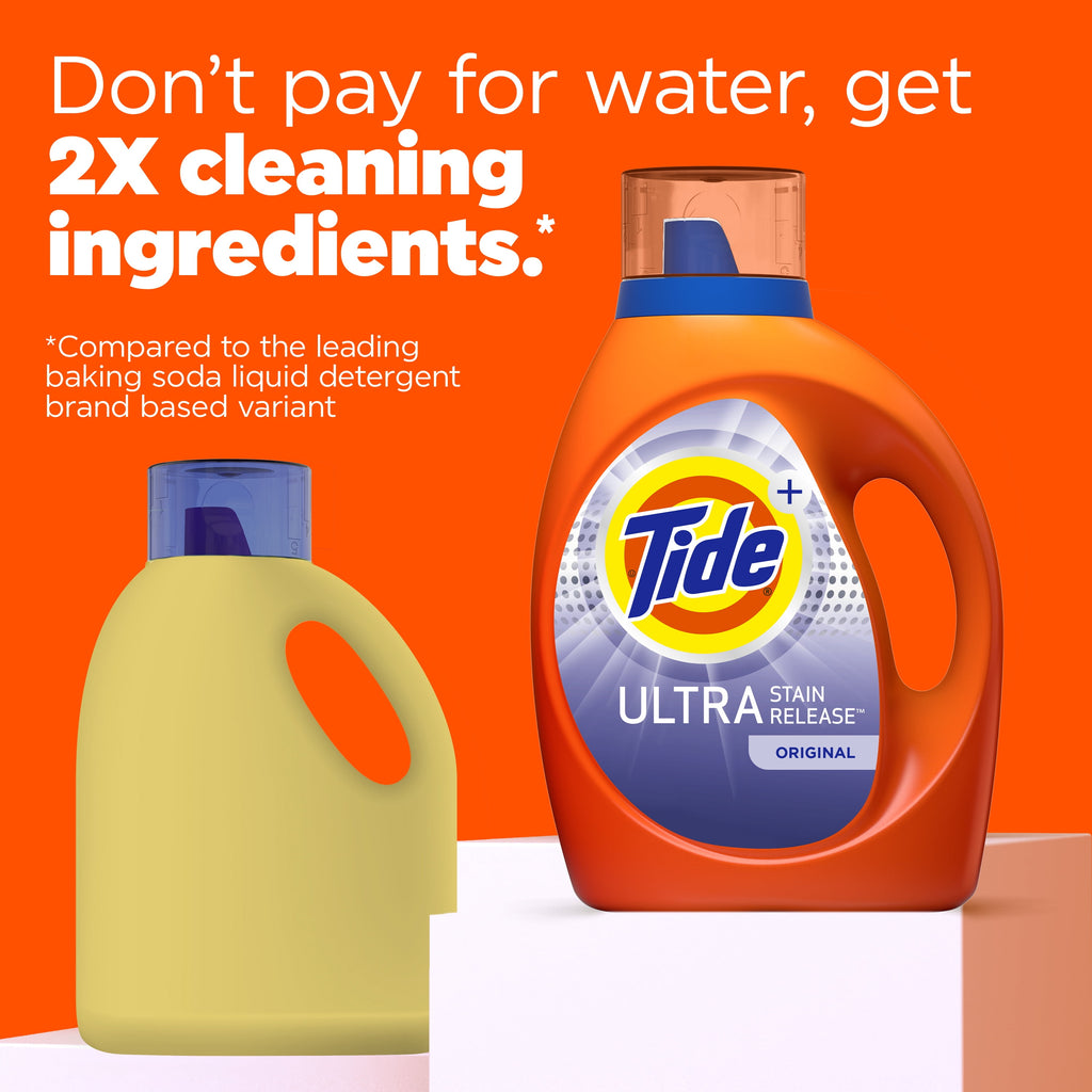 Tide Ultra Stain Release Liquid Laundry Detergent - Original Scent, 84 fl oz, 43 Loads
