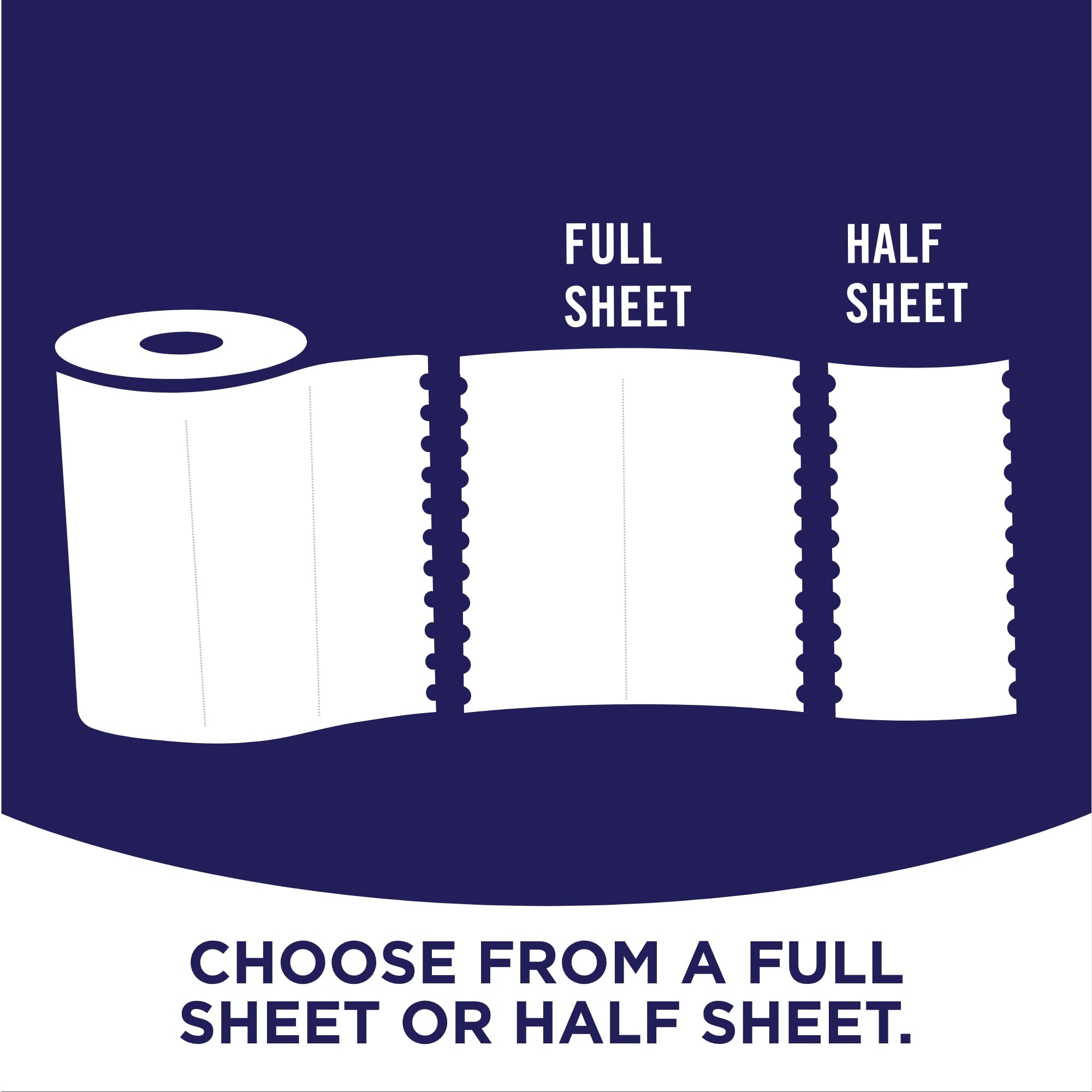 Sparkle Pick-A-Size Paper Towels - White, 6 Double Rolls = 12 Regular Rolls, 126 2-Ply Sheets Per Roll