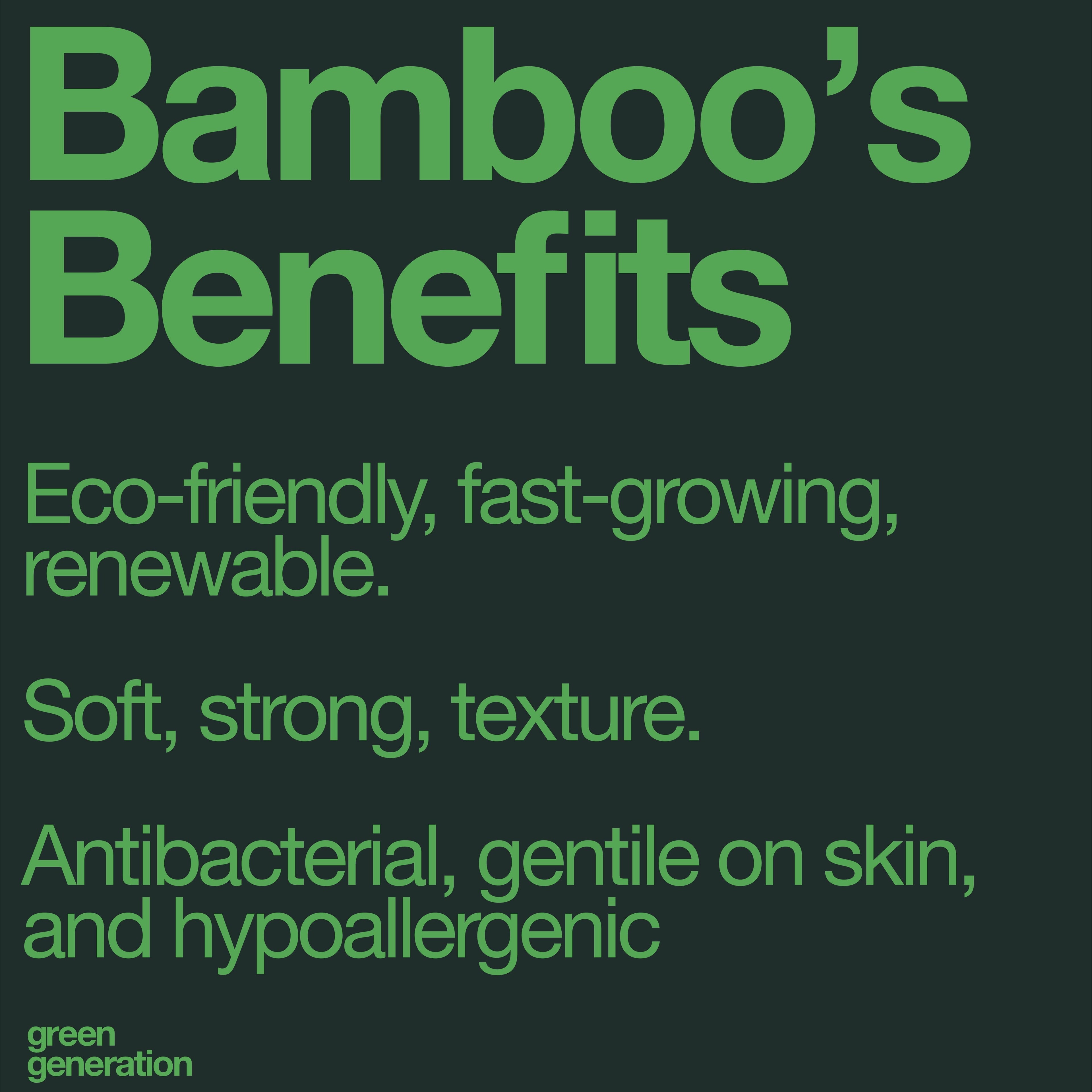 Green Generation Bamboo Facial Tissues - 3-Ply, 840 Count, 12 Boxes