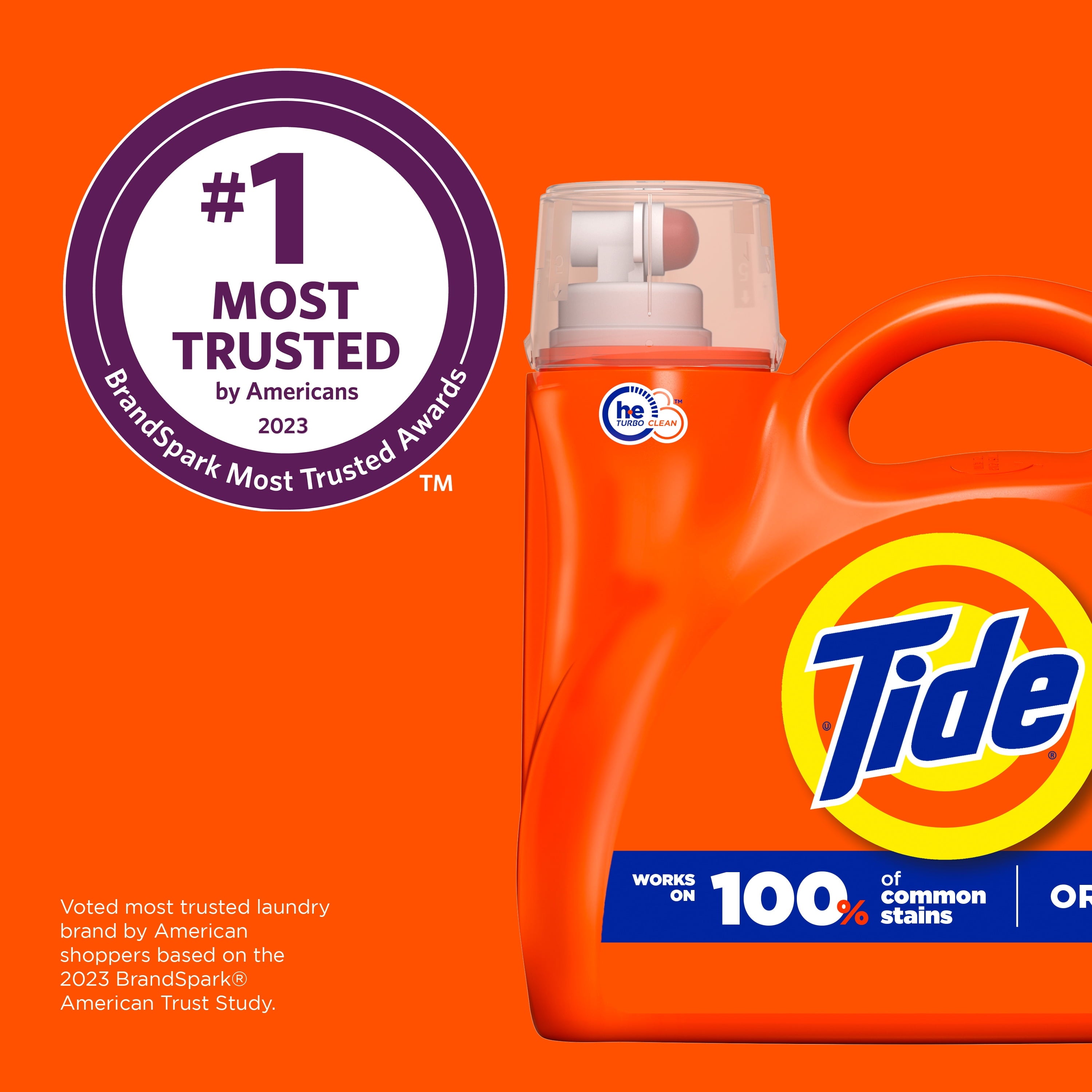 Tide Liquid Laundry Detergent - Original Scent, 132 fl oz, 100 Loads