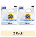Tide Free & Gentle Laundry Detergent Liquid - 105 fl oz, 80 Loads - 2-Pack
