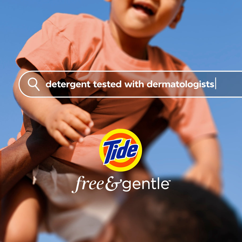 Tide PODS Laundry Detergent Soap Pacs - Free and Gentle, Hypoallergenic, Unscented, 14 Count