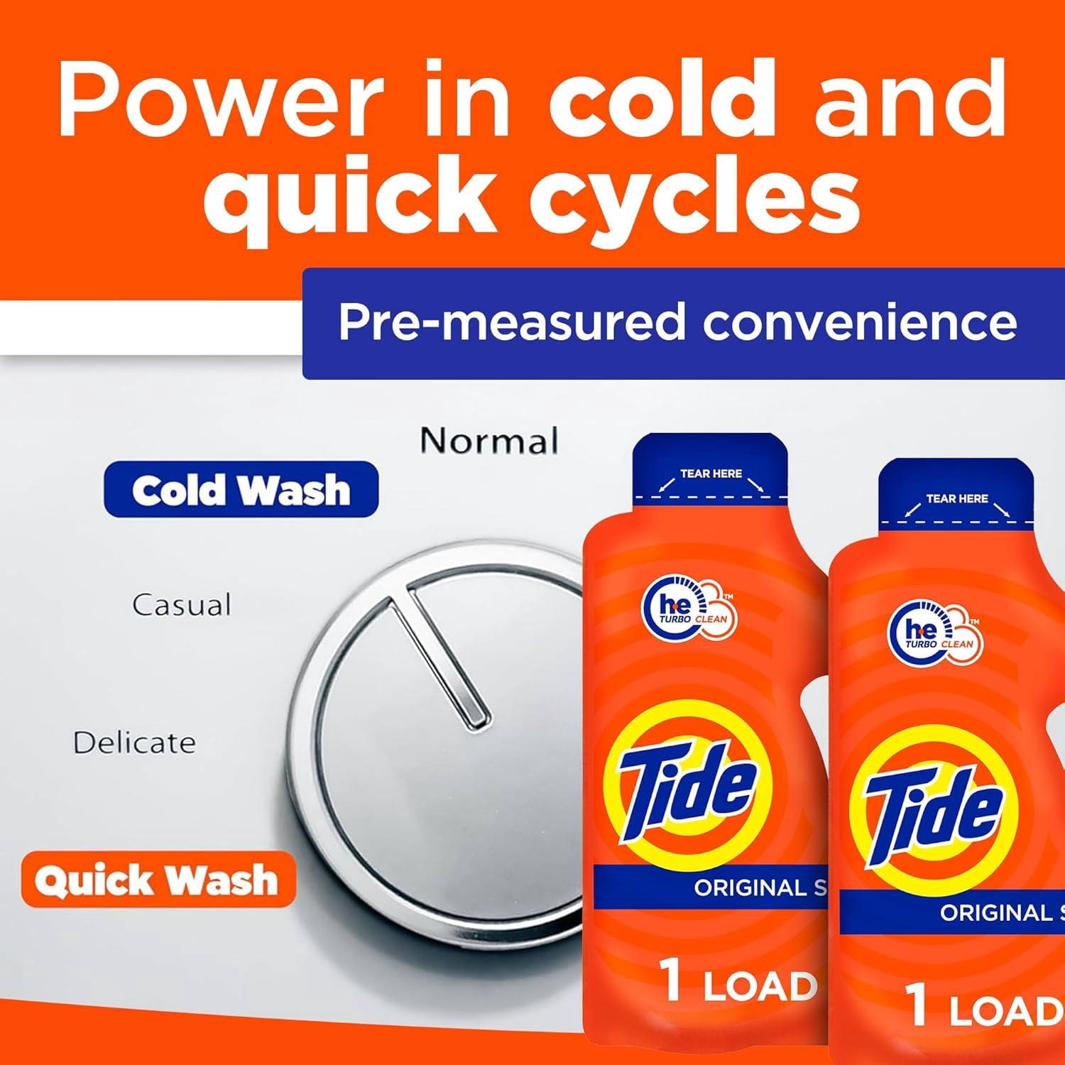 Tide Ultra Concentrated Laundry Detergent and Washing Soap - Travel Size, 1.31 fl oz