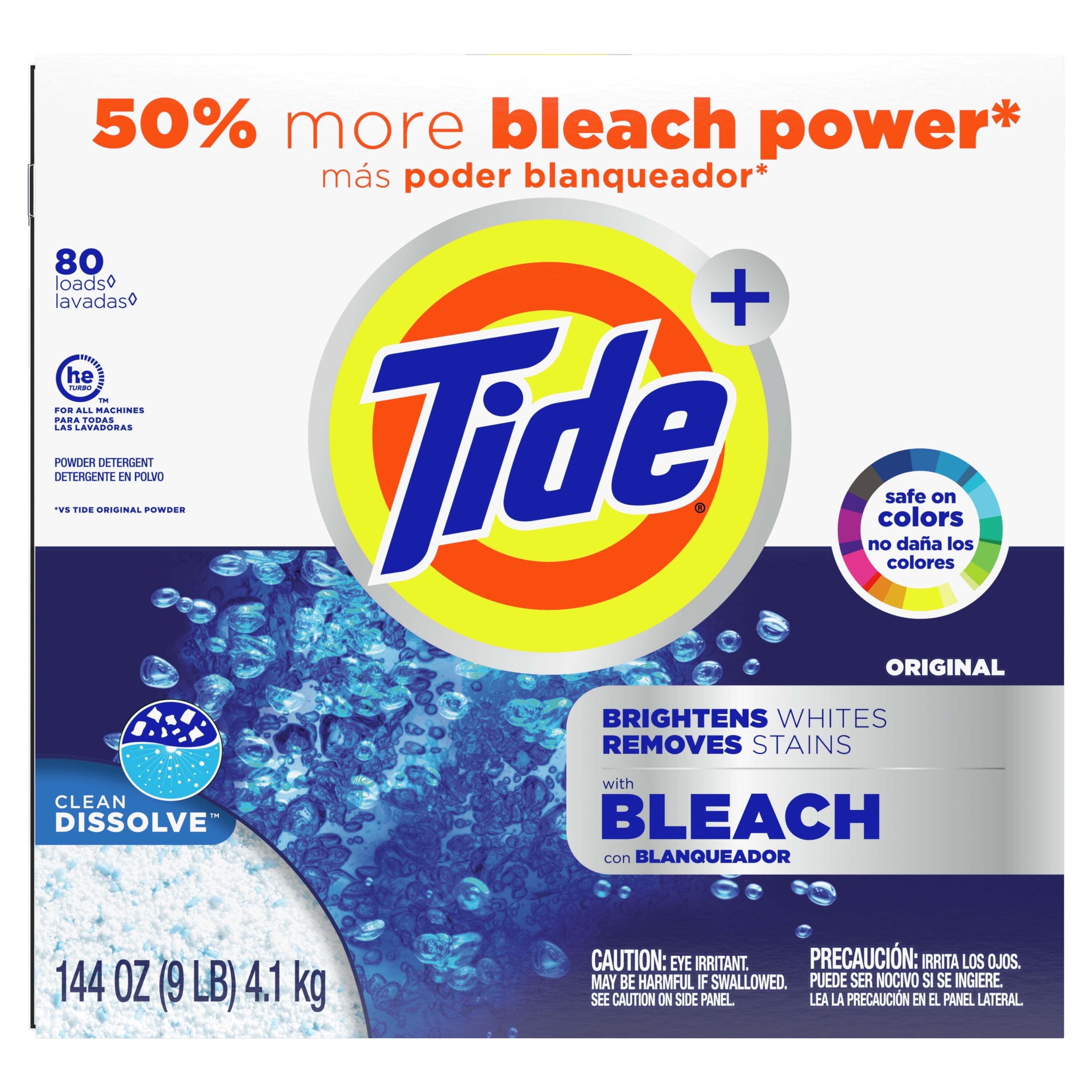 Tide Plus Powder Laundry Detergent 89 Loads 144 oz