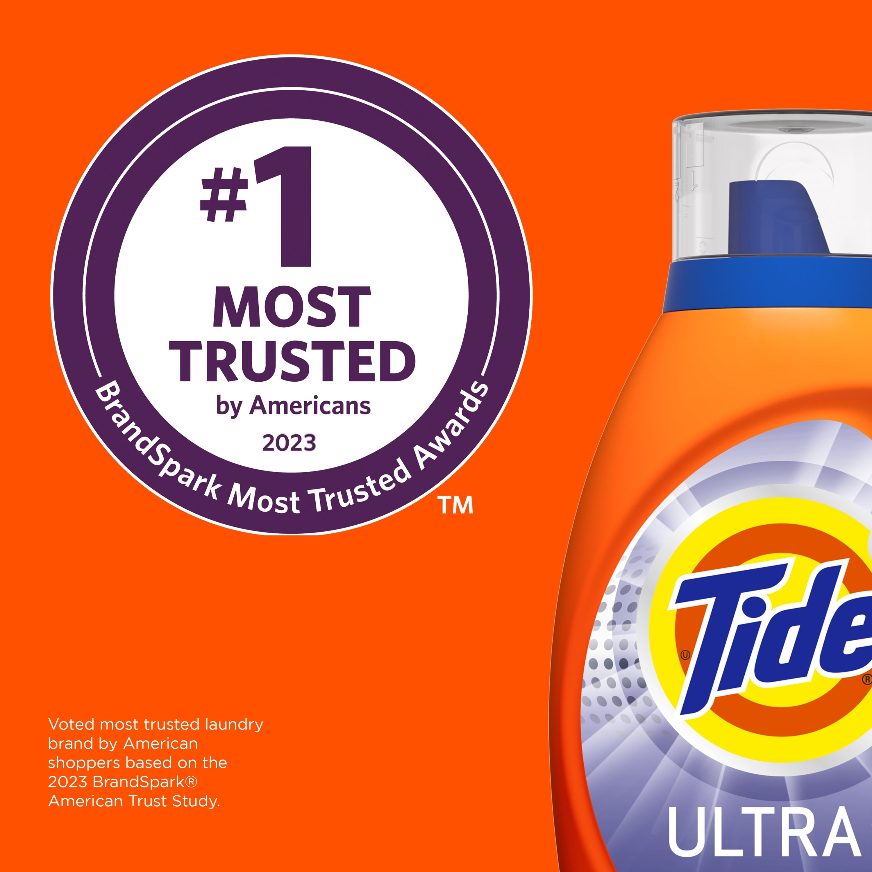 Tide Ultra Stain Release Liquid Laundry Detergent - Original Scent, 84 fl oz, 43 Loads