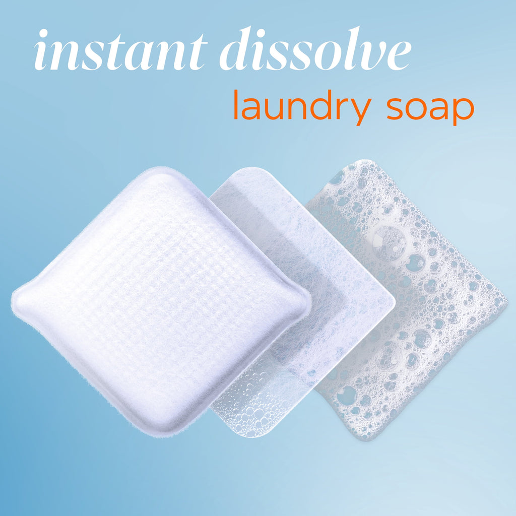 Tide evo Laundry Detergent Tiles - Free & Gentle, Hypoallergenic, Unscented, 40 Count