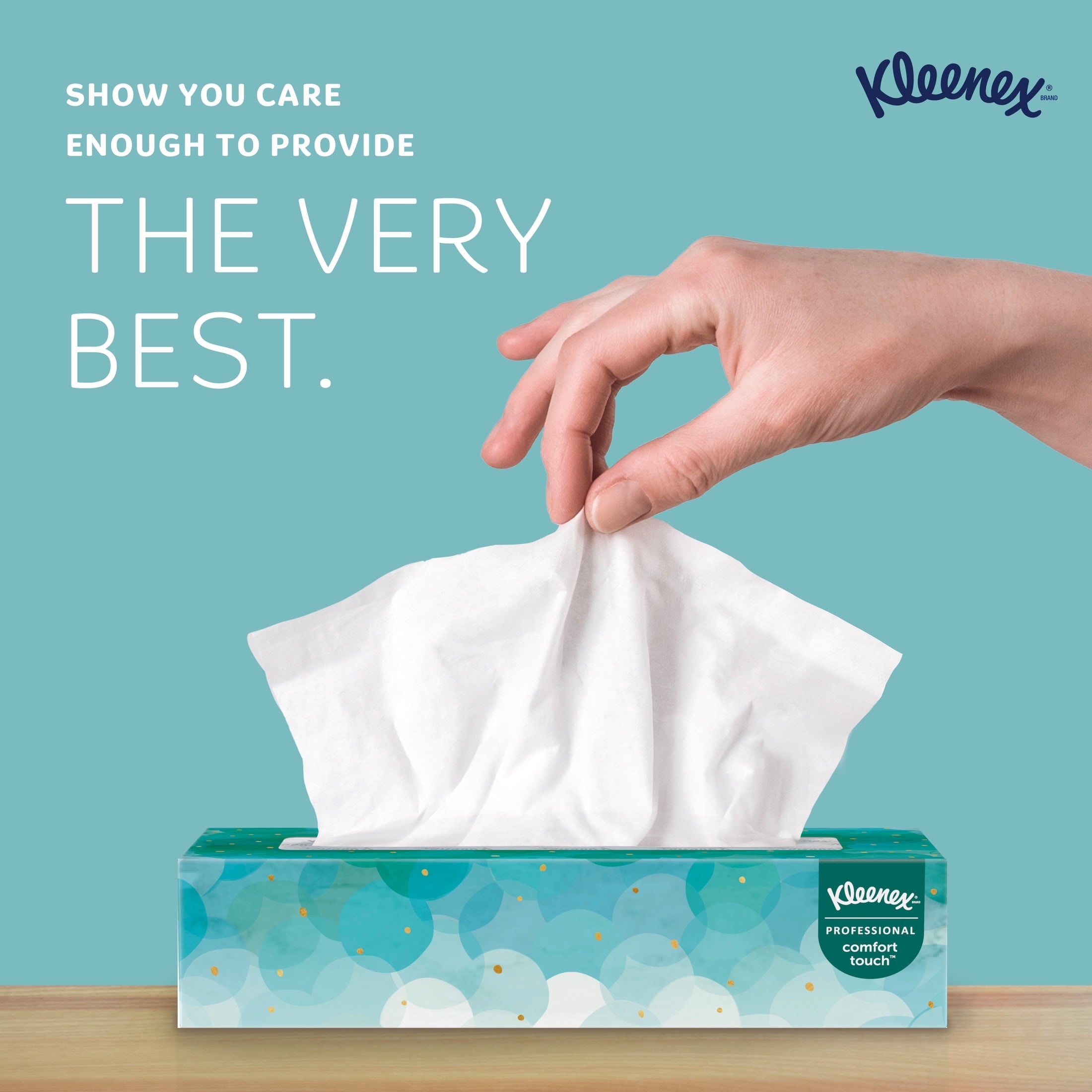 Kleenex Professional Facial Tissue - Bulk (21400), 2-Ply, White, Flat Boxed Format, Designed for Business (100 Tissues/Box, 36 Boxes, 3, 600 Sheets/Case)
