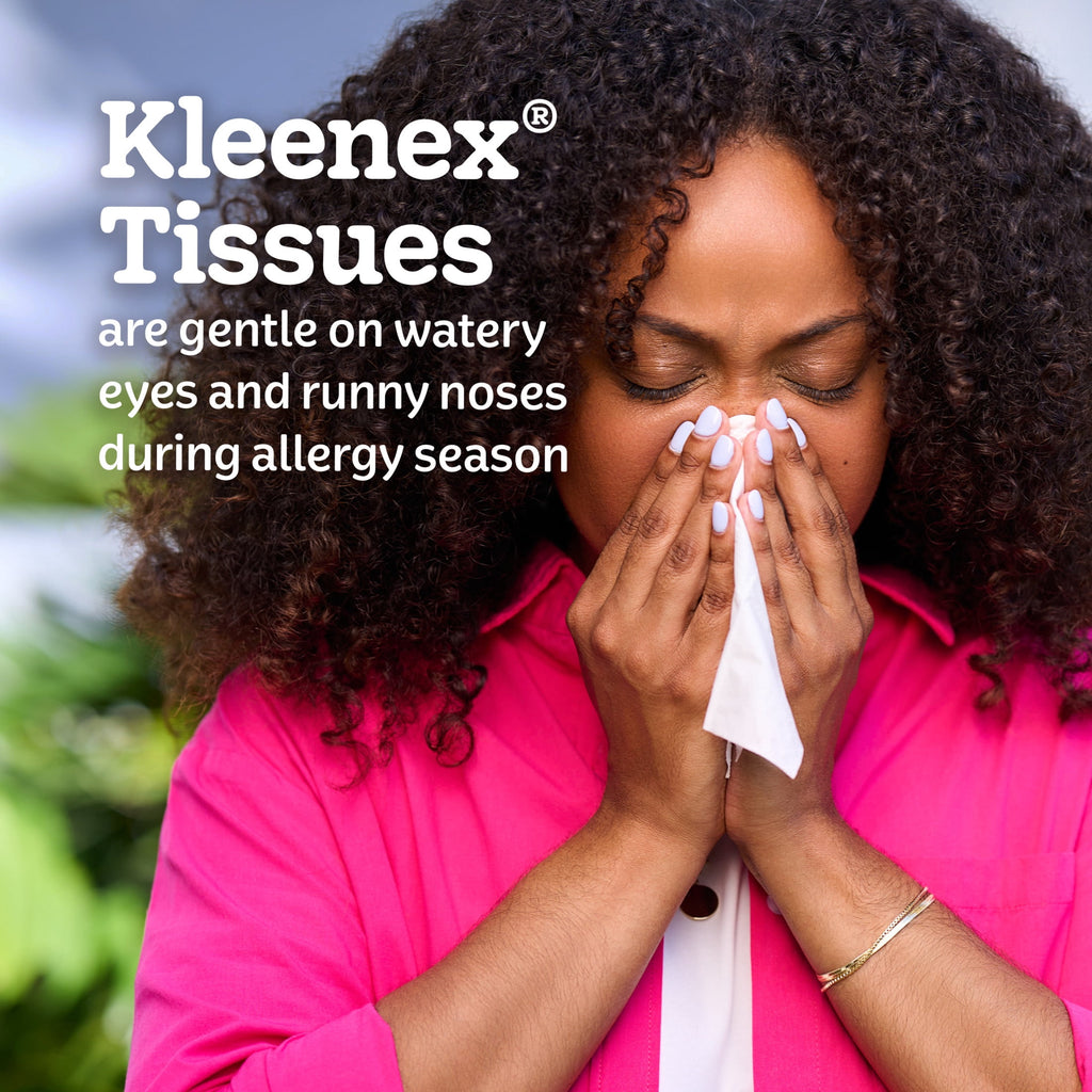 Kleenex Perfect Fit Facial Tissues - 2 Canister Boxes, 50 Tissues per Box, 2-Ply