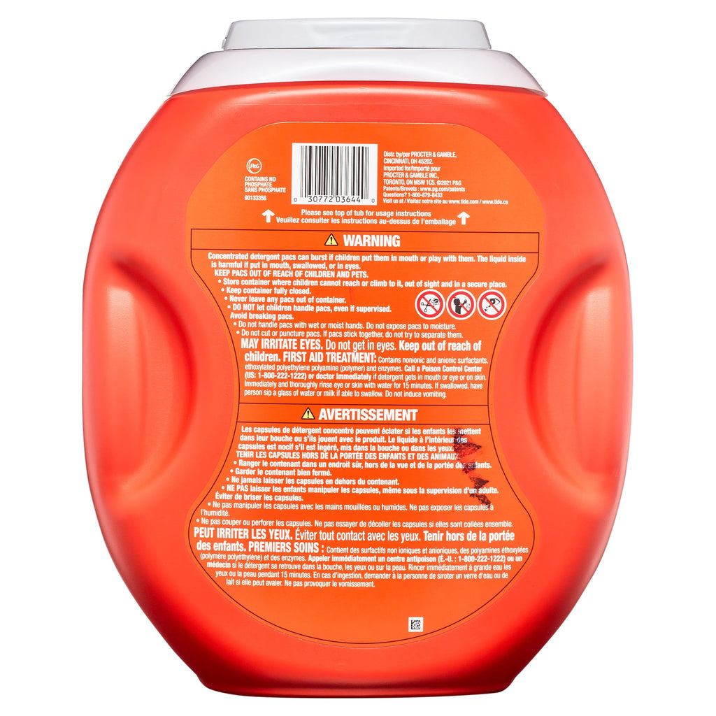 Tide Hygienic Clean Power PODS Laundry Detergent Pacs - Original Scent, 63 Count