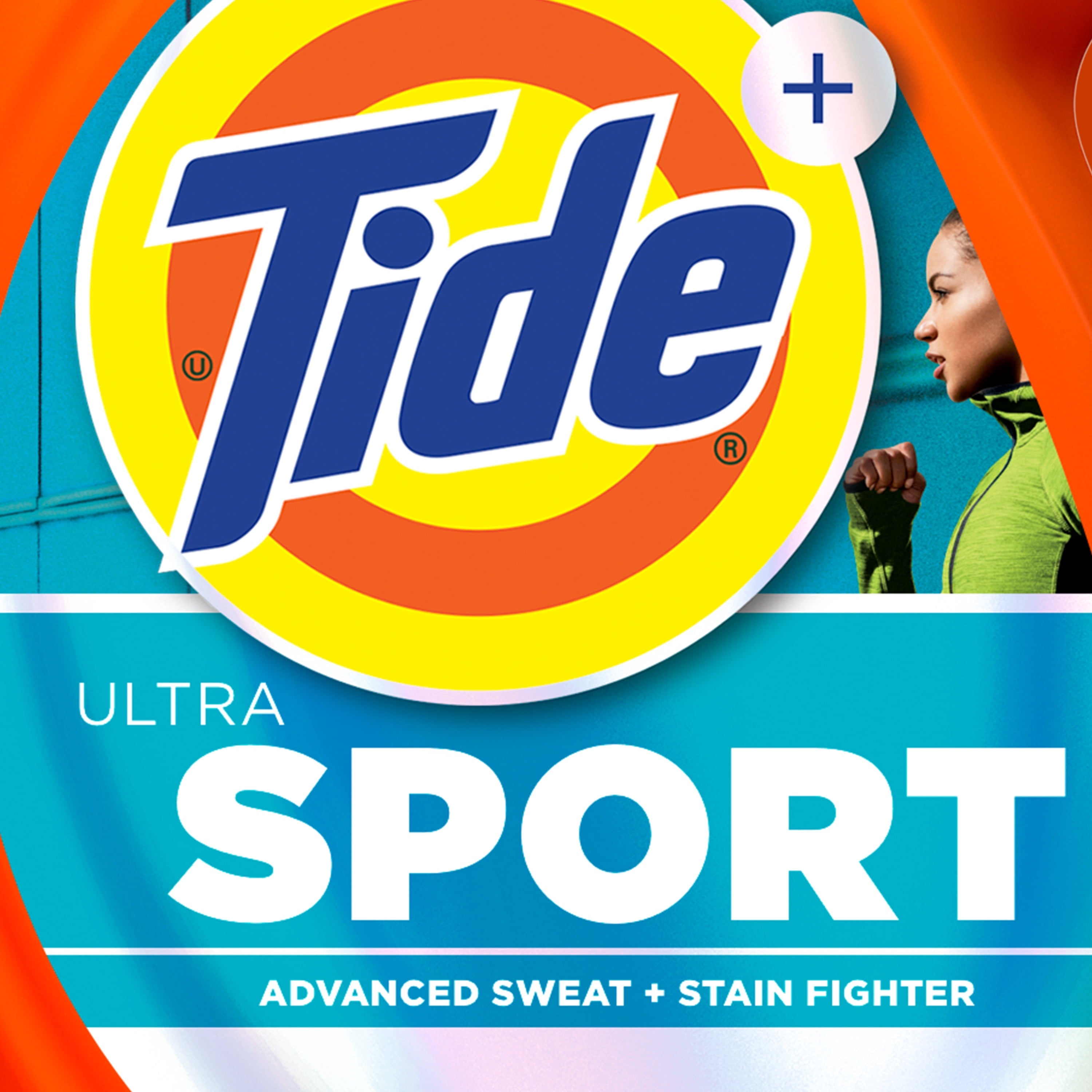 Tide Ultra Sport Liquid Laundry Detergent - Advanced Sweat and Stain Fighter, 55 fl oz, 39 Loads