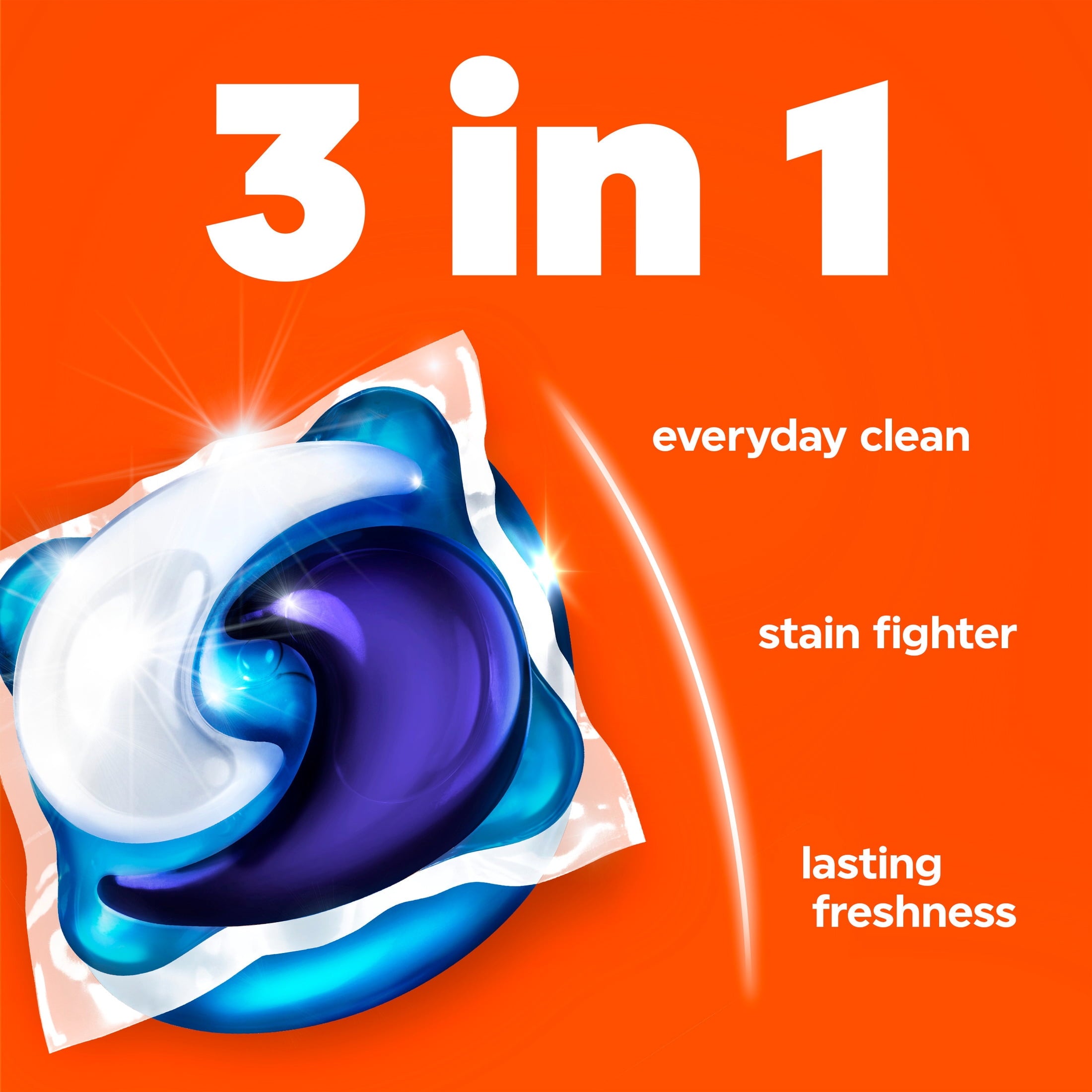 Tide PODs Laundry Detergent - 14 Count, Spring Meadow Scent, 3-in-1 Stain Remover, Odor Fighter, Color Protector, Concentrated Laundry Soap Pacs