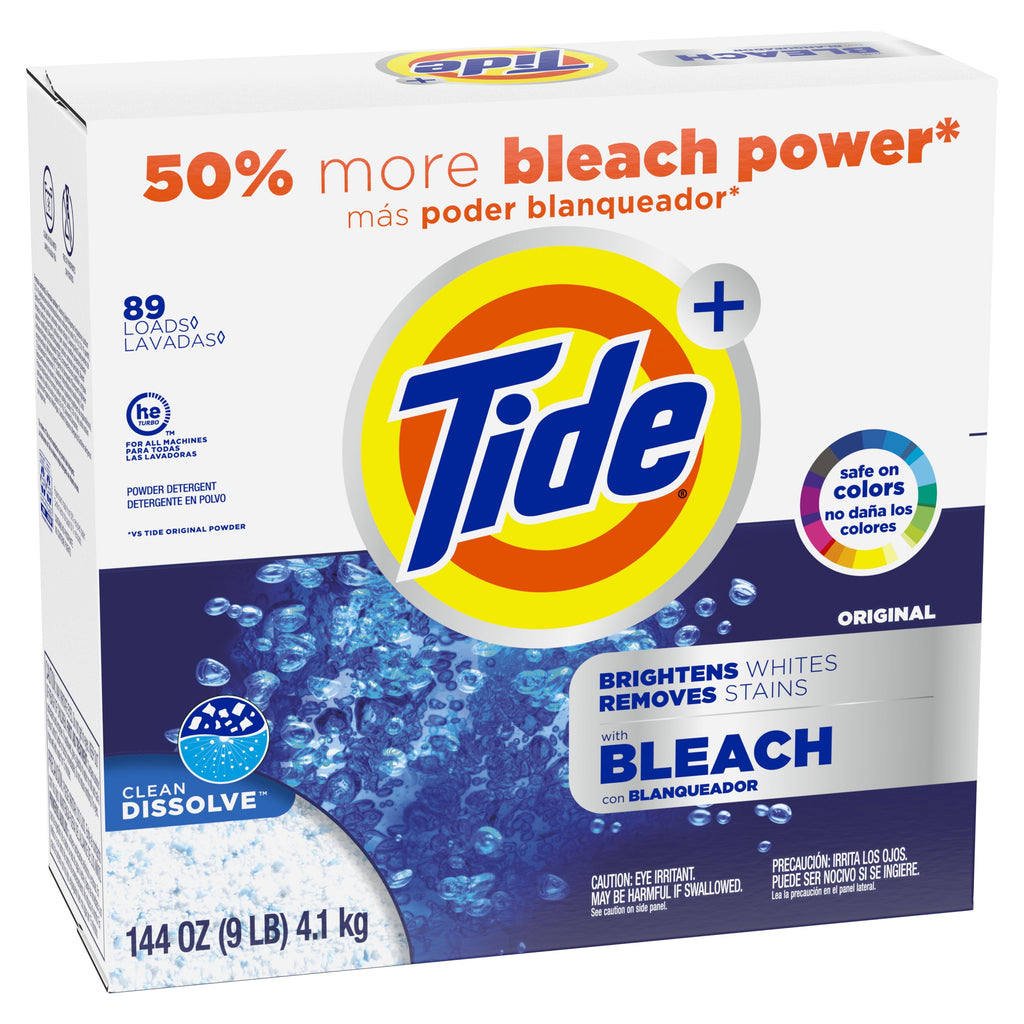 Tide Plus Powder Laundry Detergent 89 Loads 144 oz