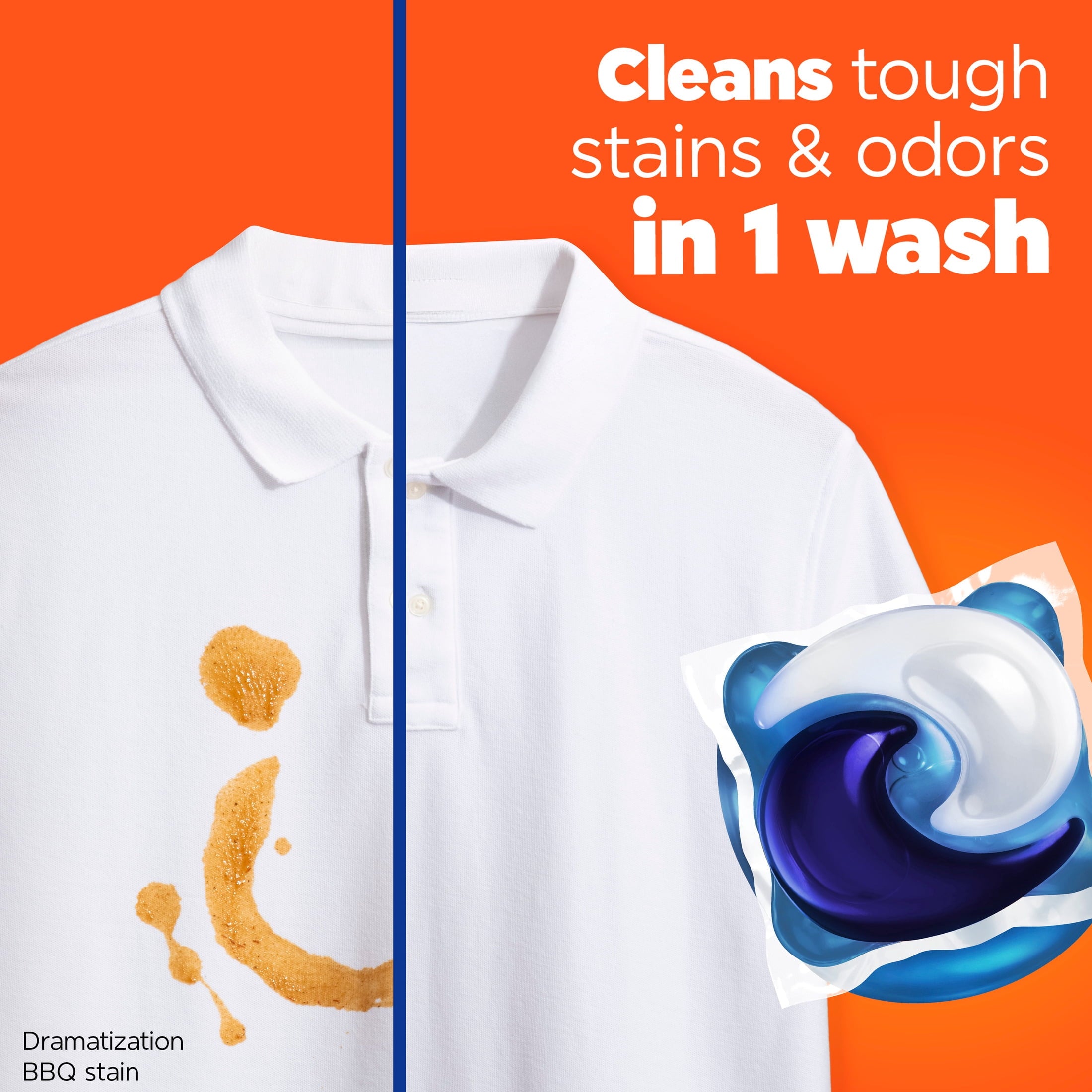 Tide PODS Laundry Detergent Pacs with a Touch of Downy Freshness - 3X Cleaning Power, 77 Count