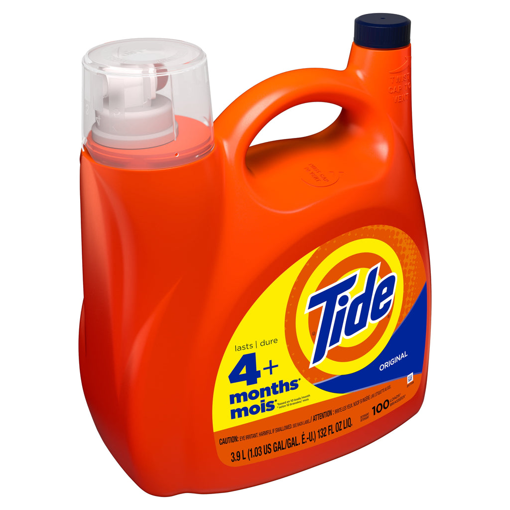 Tide Liquid Laundry Detergent - Original Scent, 132 fl oz, 100 Loads