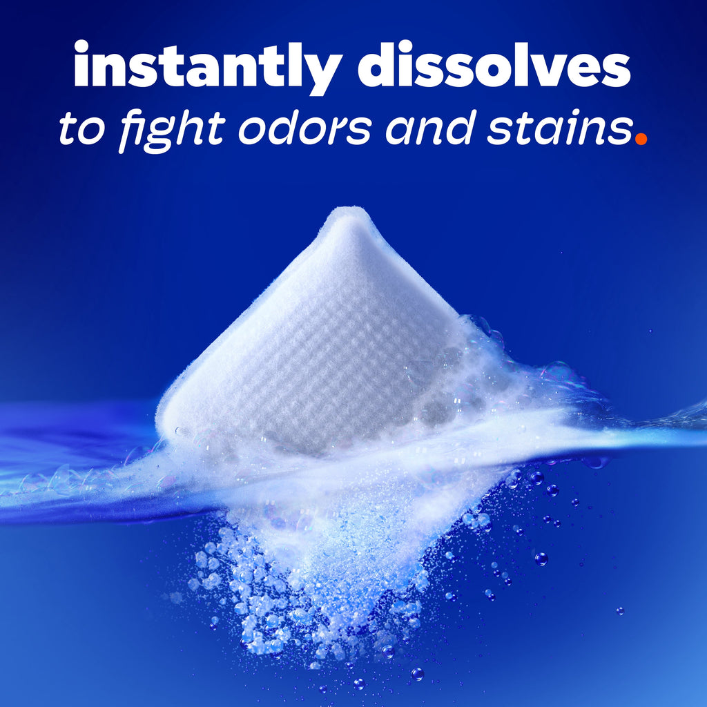 Tide Evo Laundry Detergent Tiles - 100% Concentrated, 6X Cleaning Power, Spring Blast Scent, 16 Count