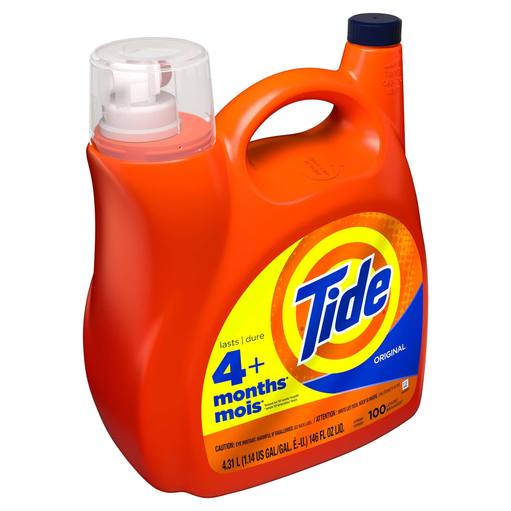 Tide Liquid Laundry Detergent - Original, 100 Loads, 146 fl oz