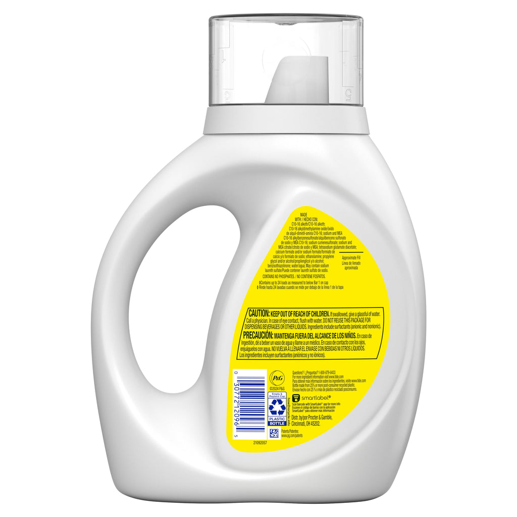 Tide Simply Liquid Laundry Detergent - Free & Sensitive, 32 fl oz, 24 Loads - 3-Pack