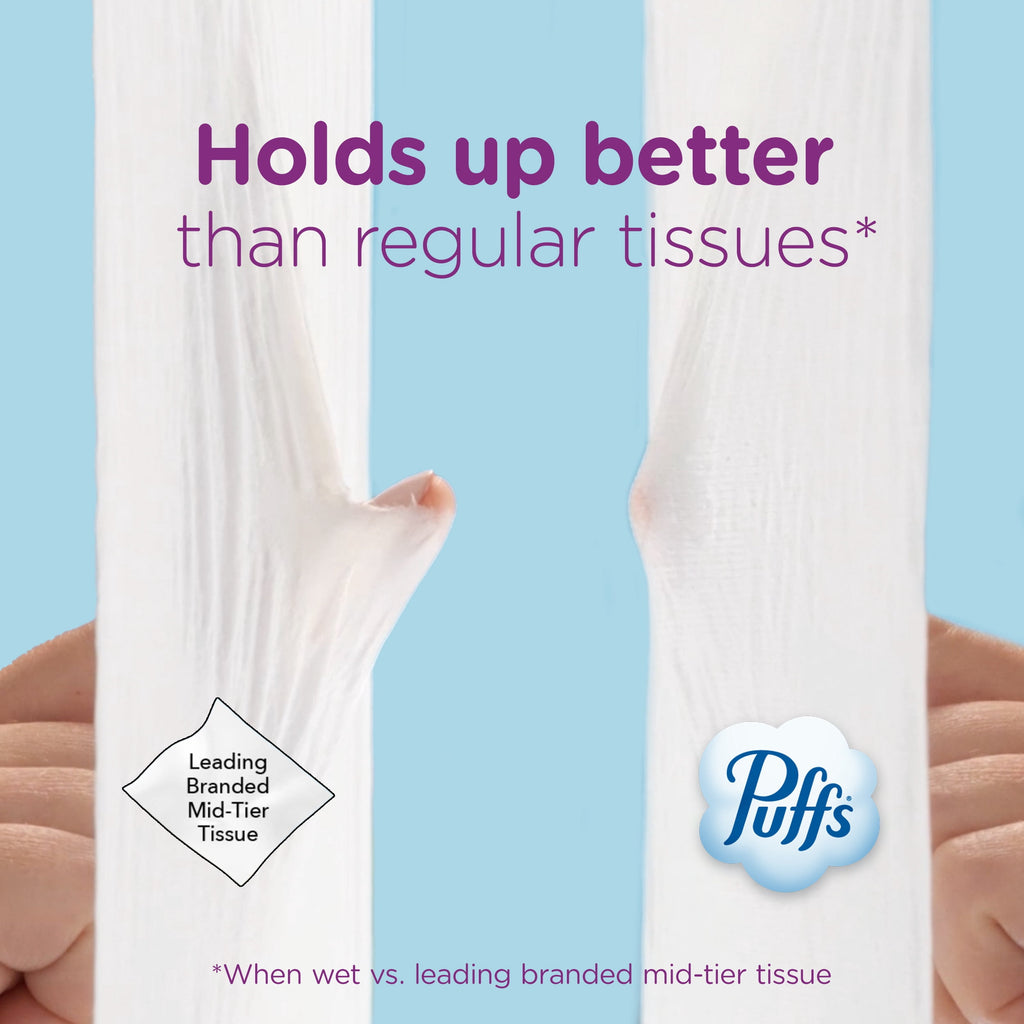 Puffs Ultra Soft Facial Tissues - 4 Count