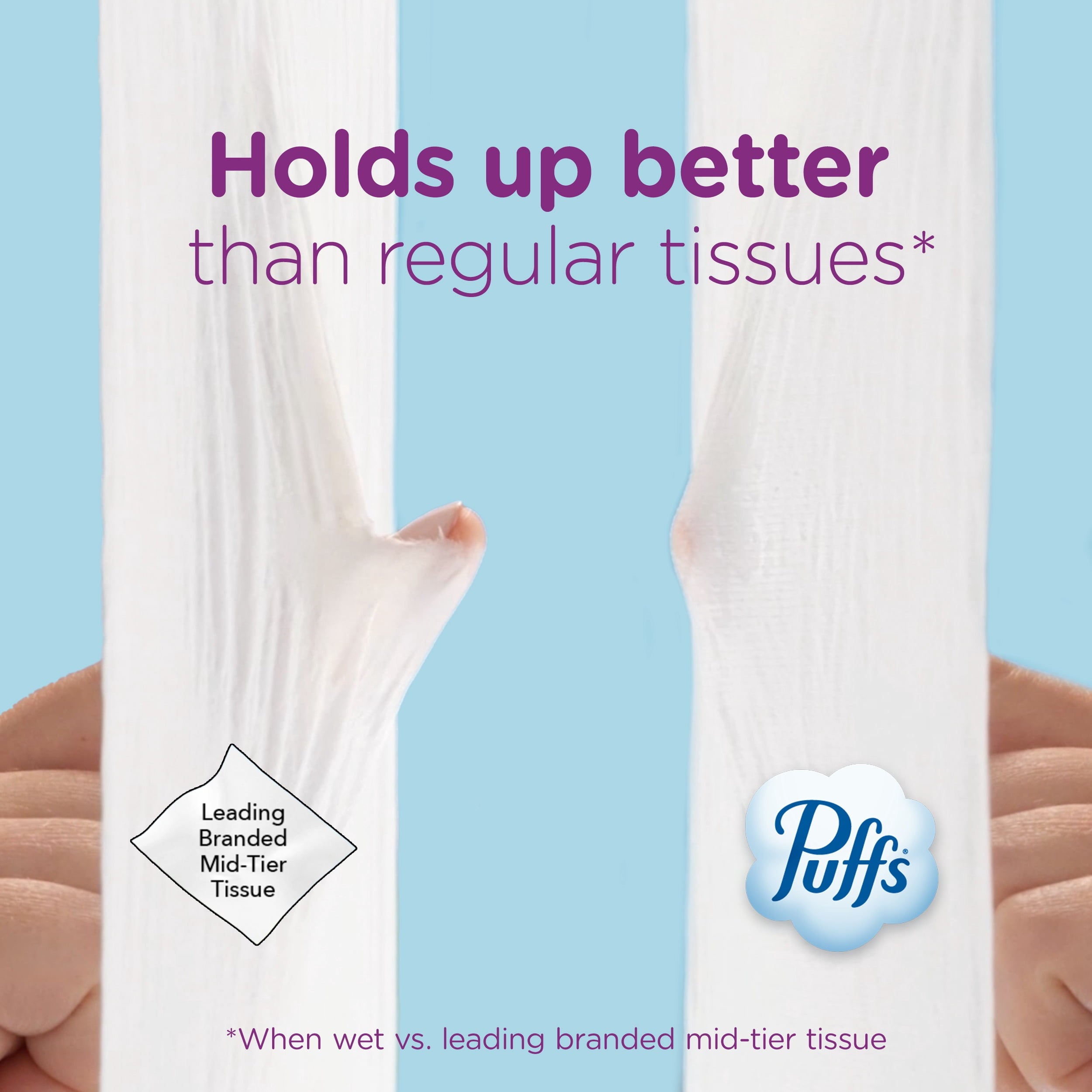 Puffs Ultra Soft Facial Tissues - 4 Count