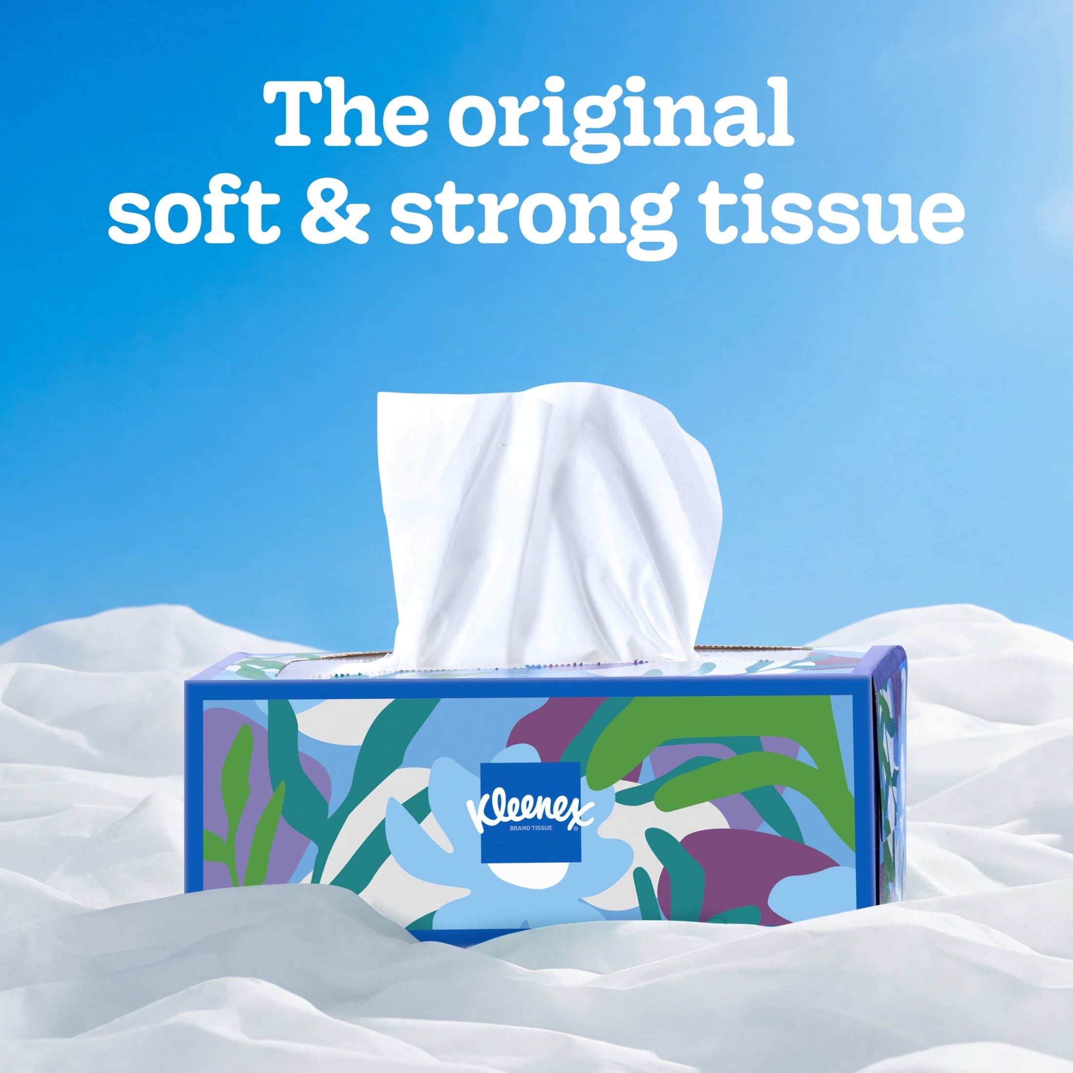 Kleenex Trusted Care 2-Ply Flat Box Facial Tissues - 6 Pack (960 Total Tissues)