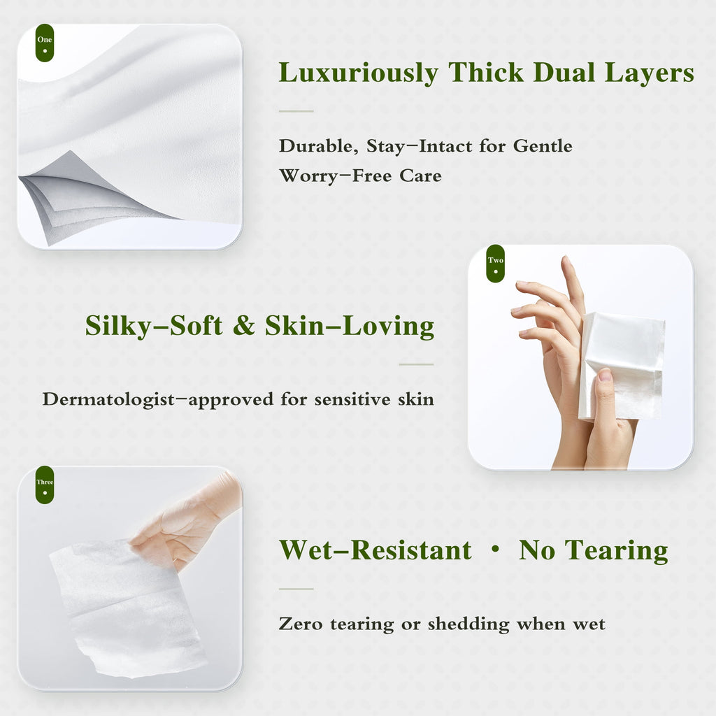 Hearttex Facial Tissues - FSC Certified - 2-Ply, Ultra Absorbent, 600 Count (Bulk Cube Boxes