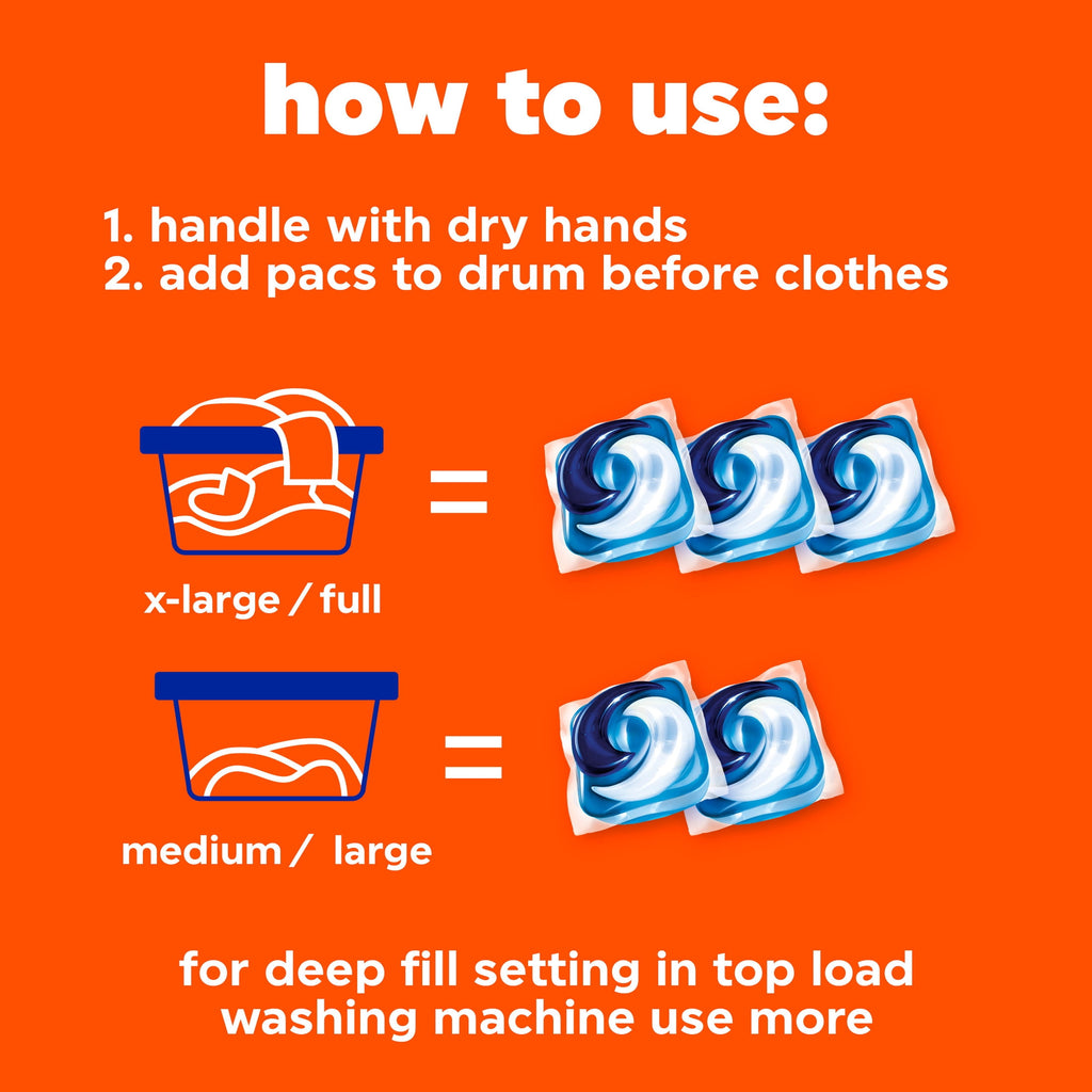 Tide PODS Laundry Detergent Soap Pacs - Spring Meadow Scent, 57 Count