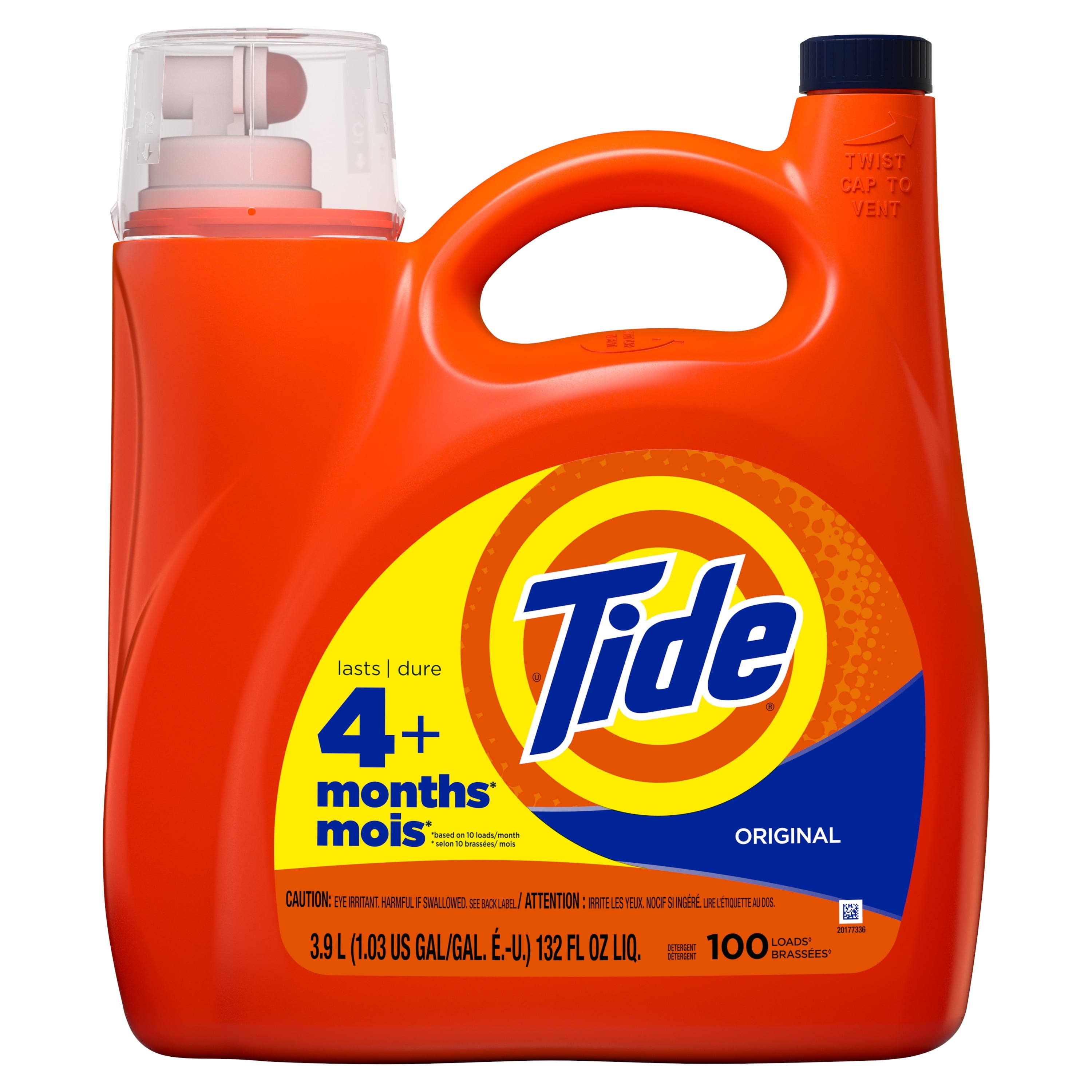 Tide Liquid Laundry Detergent - Original Scent, 132 fl oz, 100 Loads