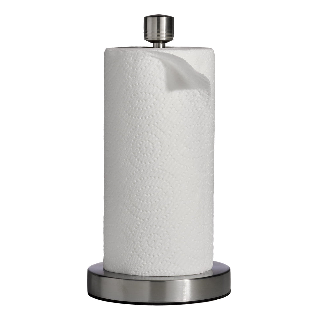 Kamenstein Brushed Stainless Steel Perfect Tear Paper Towel Holder 7.17” x 13.78”