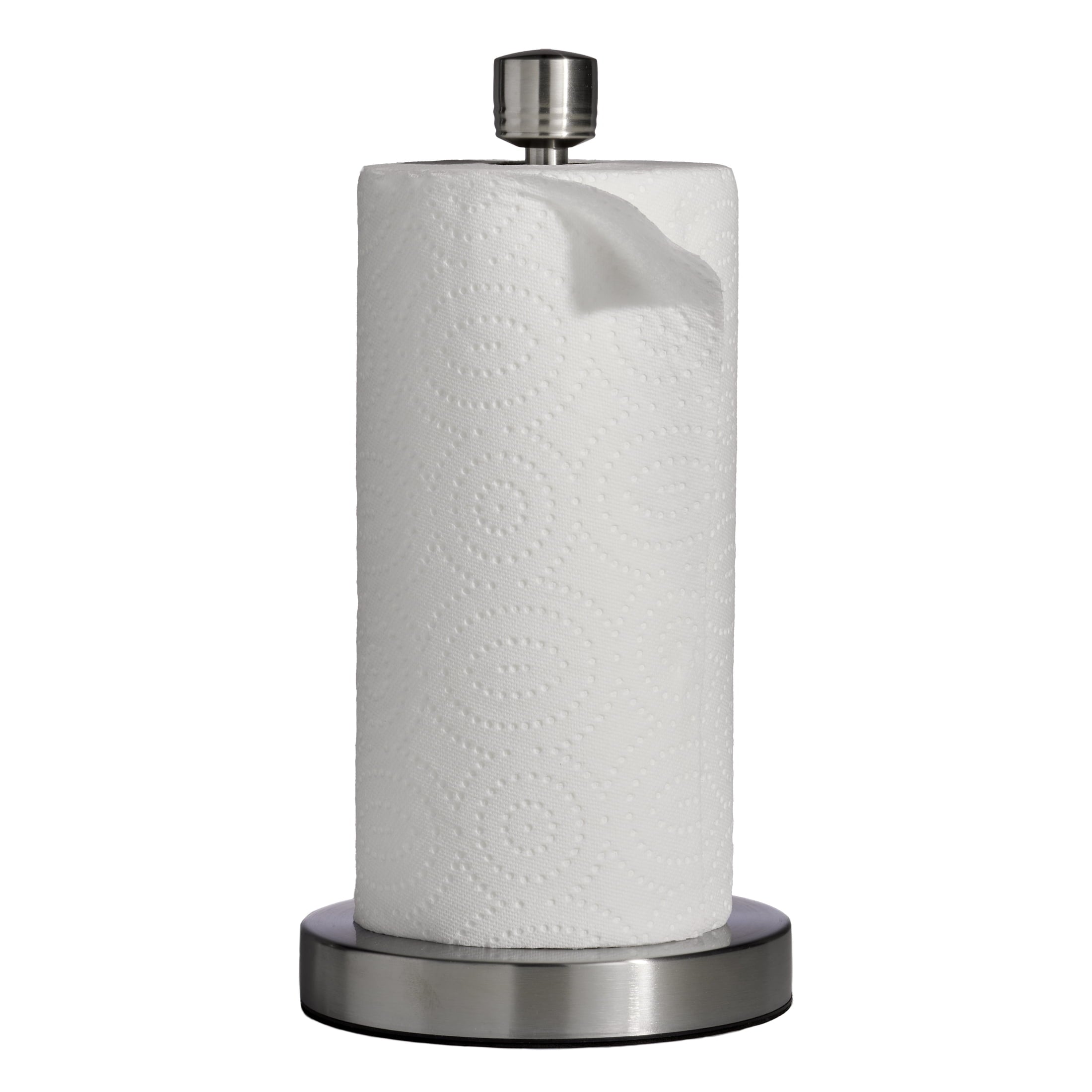 Kamenstein Brushed Stainless Steel Perfect Tear Paper Towel Holder 7.17” x 13.78”