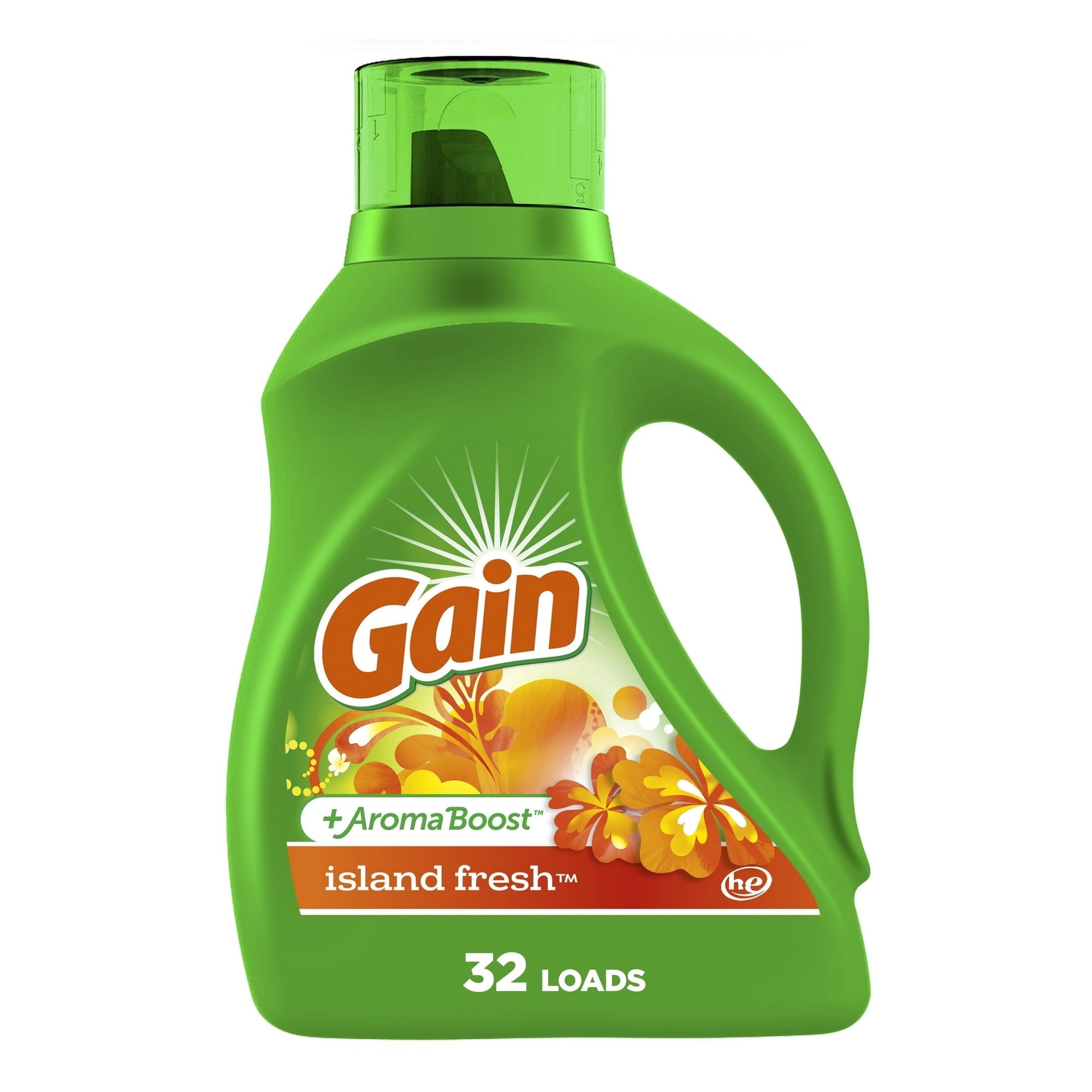 Gain + AromaBoost Island Fresh Liquid Laundry Detergent - 46 fl oz, 1 Pack