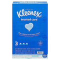 Kleenex Trusted Care Facial Tissues - 3 Flat Boxes, 200 Tissues per Box, 2-Ply (600 Total Tissues)