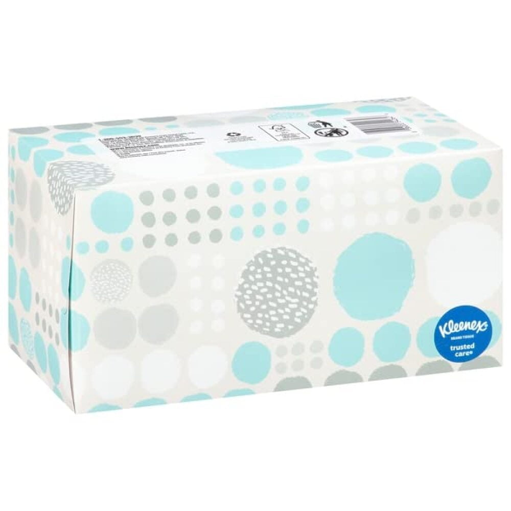 Kleenex Trusted Care Facial Tissues - Flat Box - 200 2-Ply Tissues