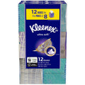 Kleenex Ultra Soft Facial Tissues - Cube Boxes, 12 Pack, 65 Tissues