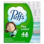 Plus Lotion 2-Ply Facial Tissue Cube Box (56-Sheets Per Box - 4 CNT)