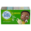 Puffs Plus Lotion Facial Tissues - 10 Family Boxes, 132 Tissues Per Box