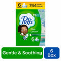 Puffs Plus Lotion Family Facial Tissues 6 pk / 124 Count - Pack of 2