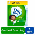Puffs Plus Lotion Mega Cube Facial Tissue 1 pk / 72 Count