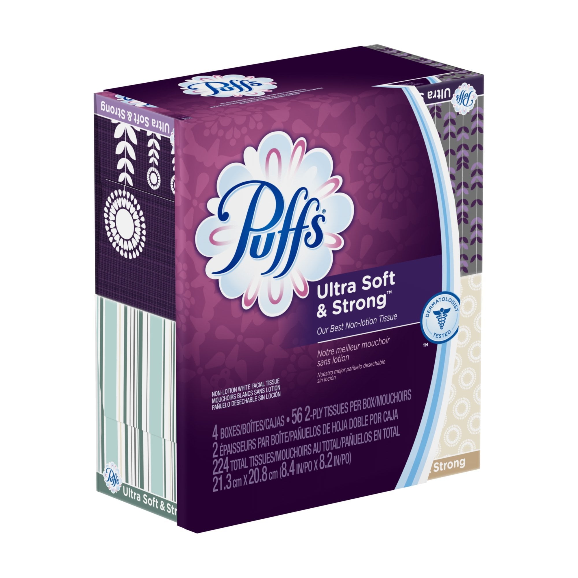 Puffs Ultra Soft Facial Tissue (Pack of 6)