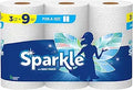 Sparkle Pick-A-Size Paper Towels - 3 Triple Rolls = 9 Regular Rolls, Everyday Value Paper Towel With Full And Half Sheets