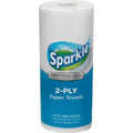 Sparkle Ps Sparkle Premium Roll Towels 2 Ply 70 Sheets/Roll White Absorbent - Perforated 30/Carton