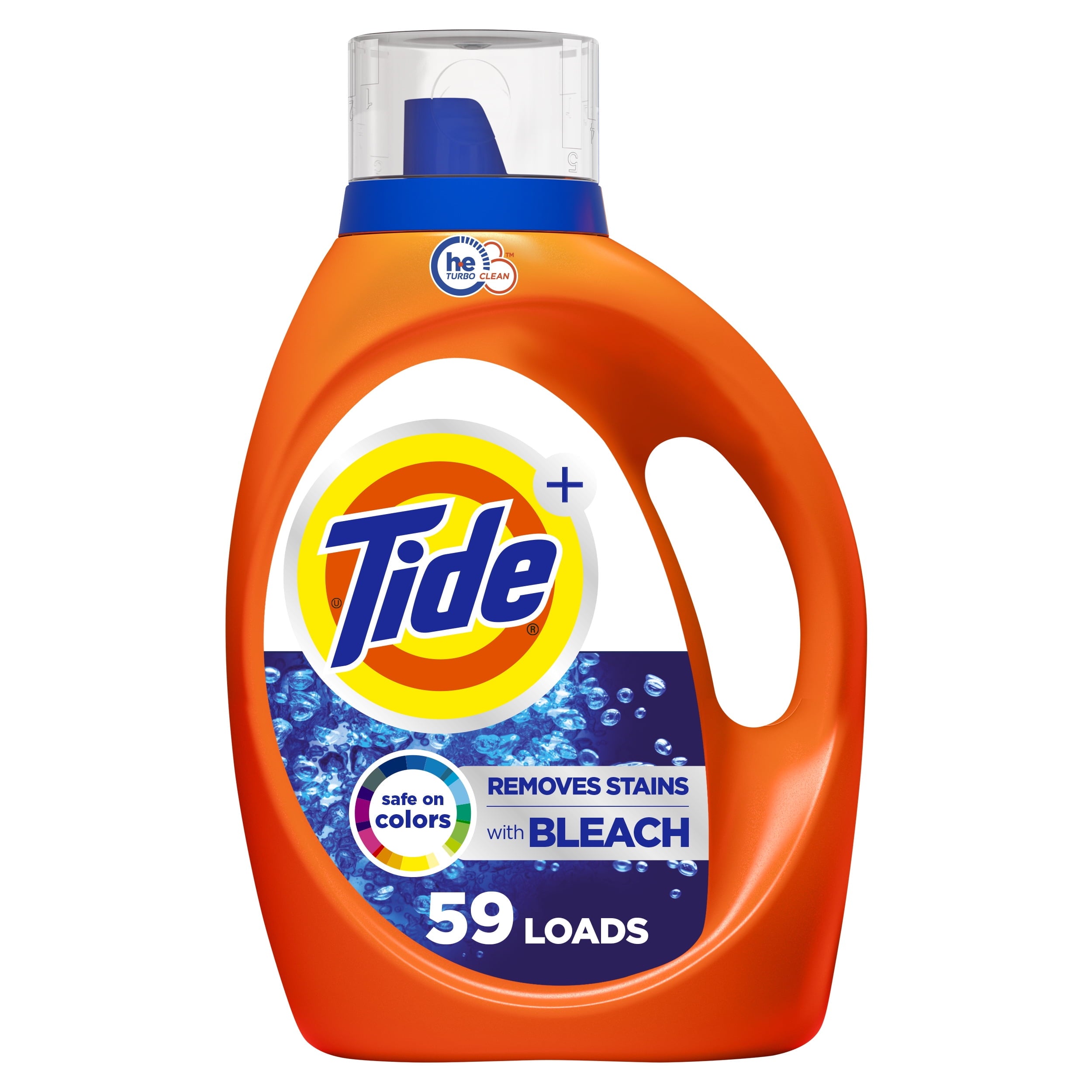 Tide Bleach Alternative Liquid Laundry Detergent - Original Scent, 84 fl oz, 59 Loads