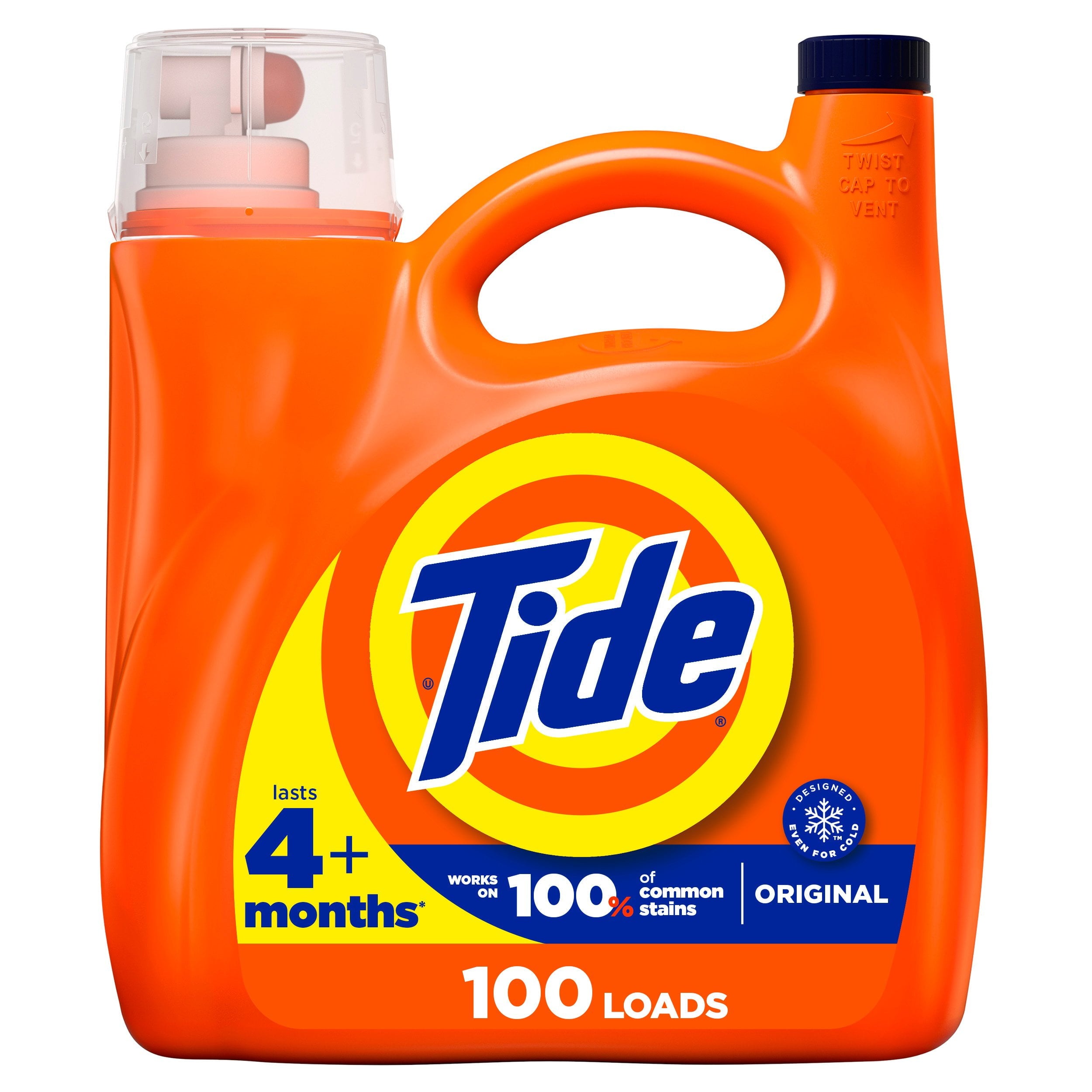 Tide Liquid Laundry Detergent - Original Scent, 132 fl oz, 100 Loads