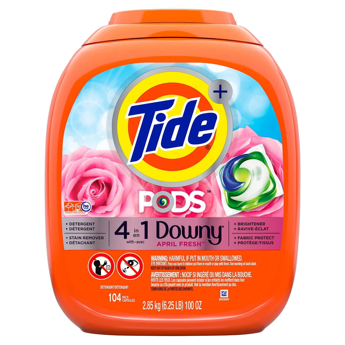 Tide Pods with Downy April Fresh - 104 Count