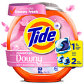 Tide Power PODS with Downy Soft Boosters Laundry Detergent Pacs - April Fresh Scent, 32 Count