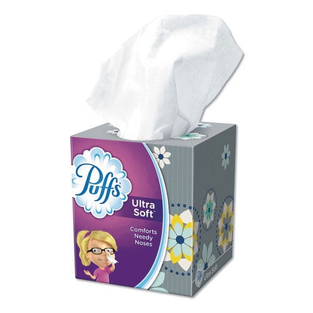Ultra Soft Facial Tissue - 2-ply, White, 56 Sheets/box, 4 Boxes/pack, 6 Packs/carton