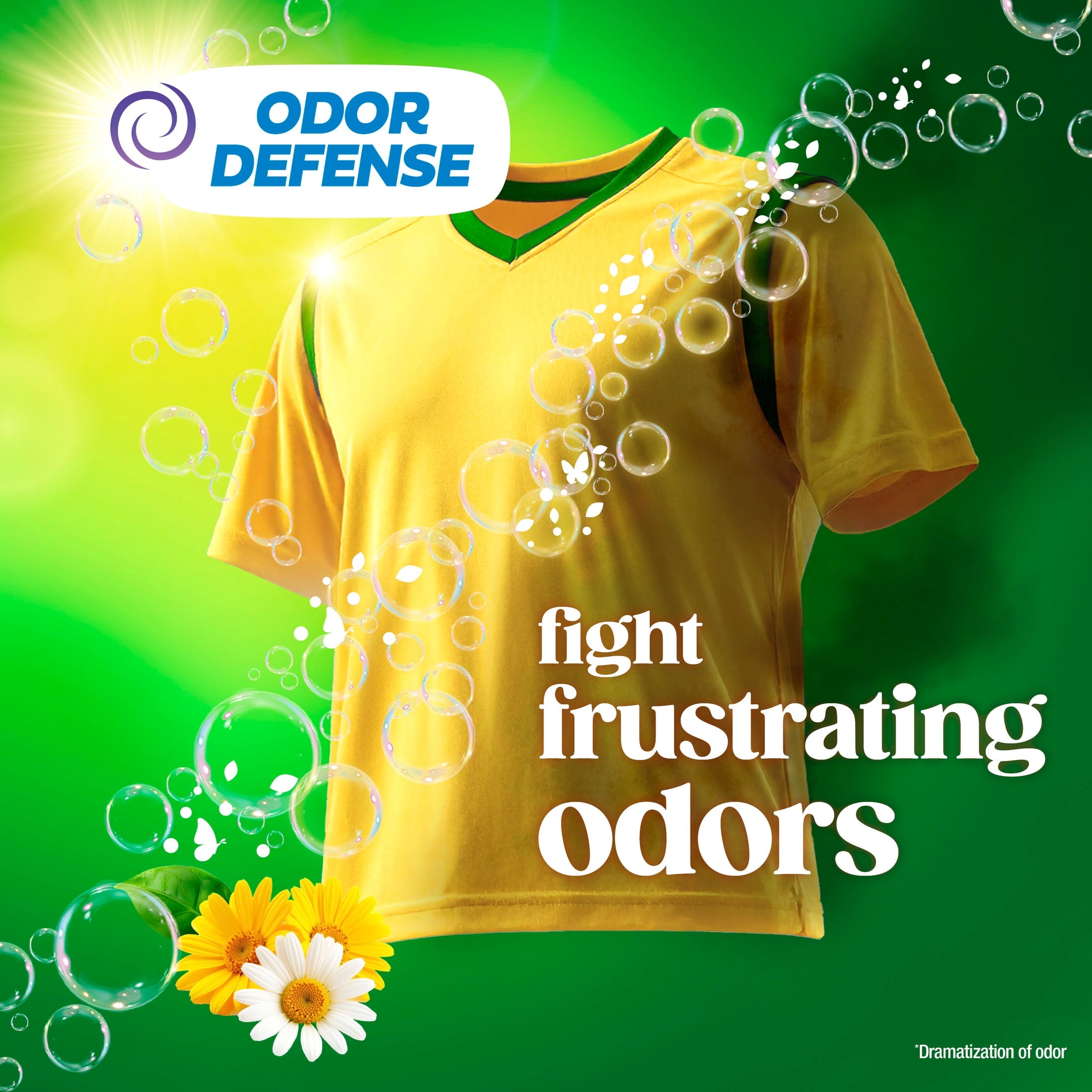 Gain Laundry Detergent Liquid - Now with Odor Defense, Original Scent, 81 fl oz, 61 Loads - 2-Pack