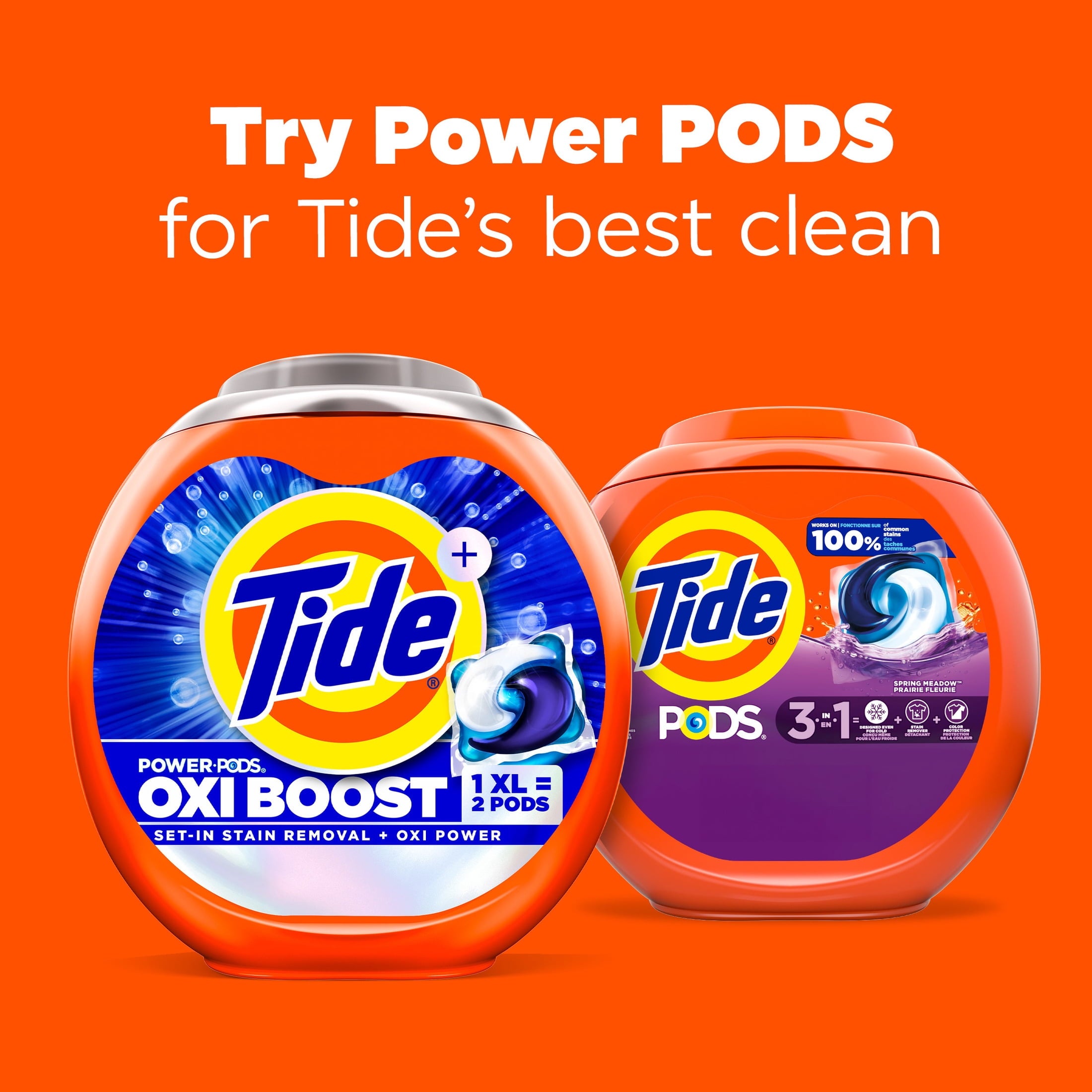 Tide PODS Laundry Detergent Soap Pacs - Spring Meadow Scent, 42 Count