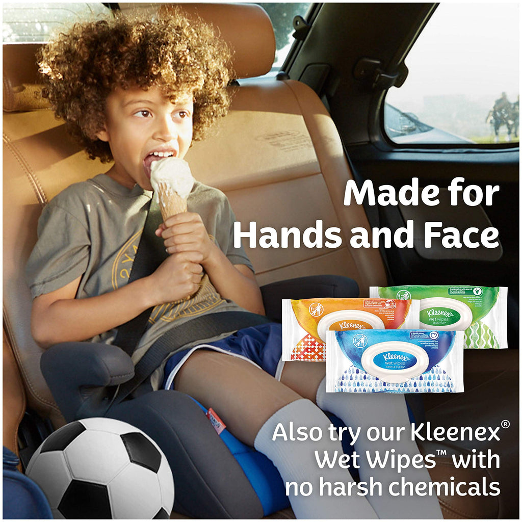 Kleenex Ultra Soft Facial Tissues - 4 Cube Tissue Boxes, 65 Tissues per Box (260 Tissues Total)